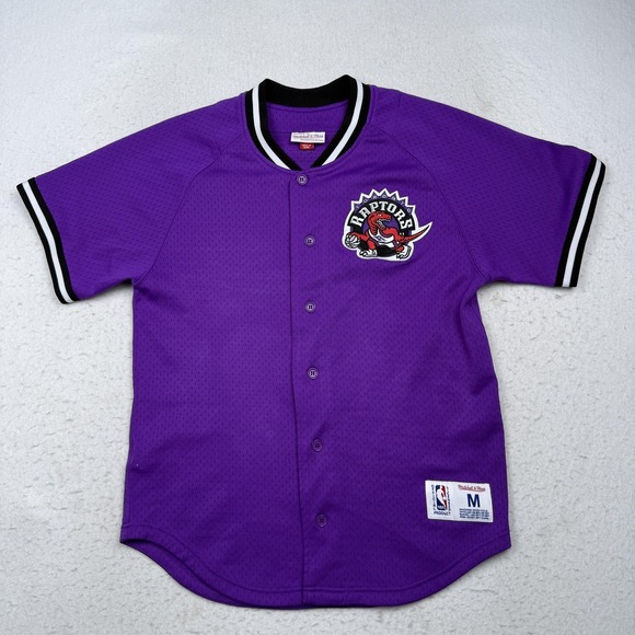 Mitchell & Ness Other - Toronto Raptors Jersey Mens Medium Purple NBA Basketball Mitchell & Ness Mesh